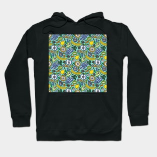 Fruit Cocktail Mint Background Hoodie